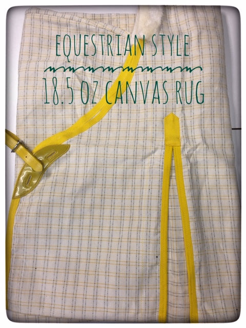 Showcraft Gold Canvas Rug