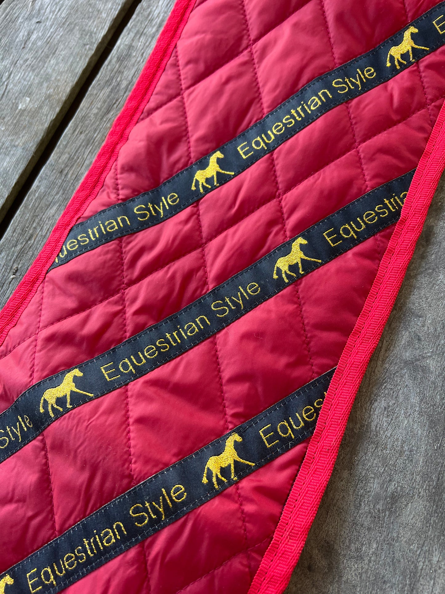 Quilted cane cover