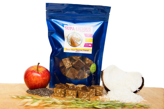 Horse Treats - Apple and Oats with Chia