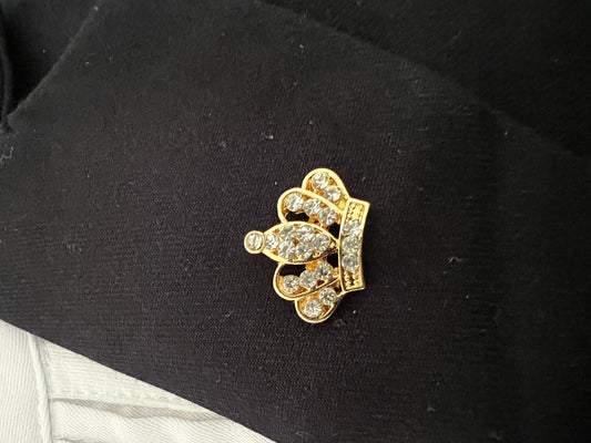 Crown Lapel Pin