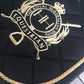 Quilted Saddle Pad - Black & Gold